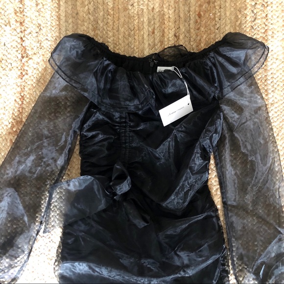 Lovers + Friends Black Tulle Dress - Picture 8 of 10